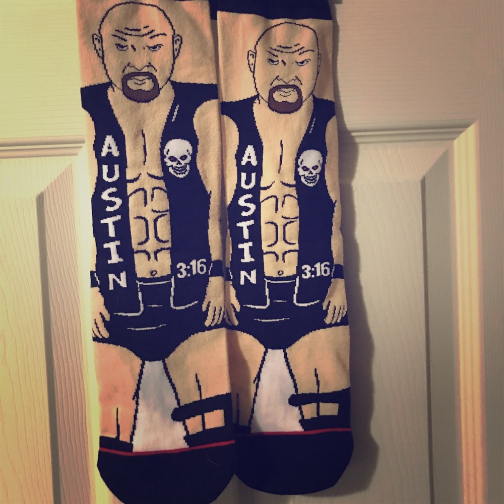 ODD BOX WWE Stone Cold Steve Austin Socks